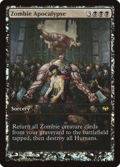 Zombie Apocalypse PDKA-80 Dark Ascension Promos Magic card