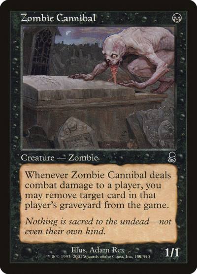 Zombie Cannibal ODY-169 Odyssey Magic card