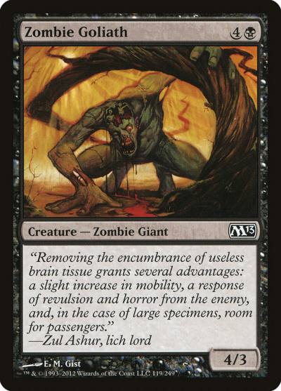 Zombie Goliath M13-119 Magic 2013 Magic card