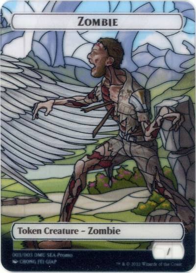 Zombie PTDMU-3 Dominaria United Southeast Asia Tokens Magic card
