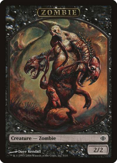 Zombie TALA-5 Shards of Alara Tokens Magic card