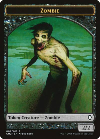 Zombie TCM2-7 Commander Anthology Volume II Tokens Magic card