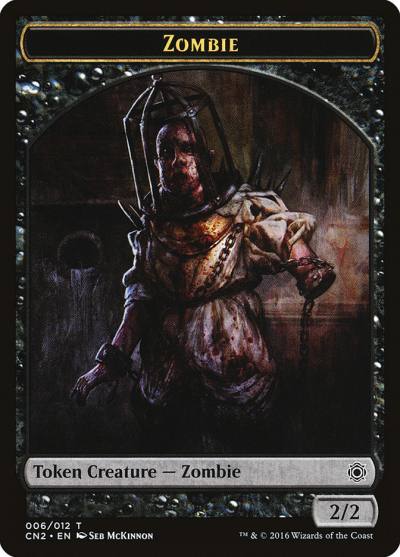 Zombie TCN2-6 Conspiracy: Take the Crown Tokens Magic card