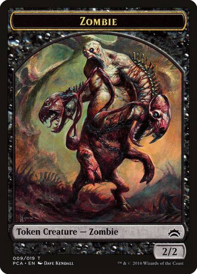Zombie TPCA-9 Planechase Anthology Tokens Magic card