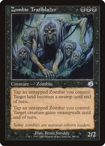 Zombie Trailblazer TOR-89 Torment Magic card