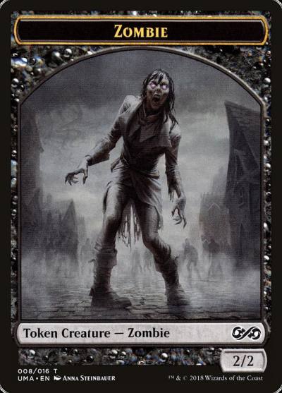 Zombie TUMA-8 Ultimate Masters Tokens Magic card