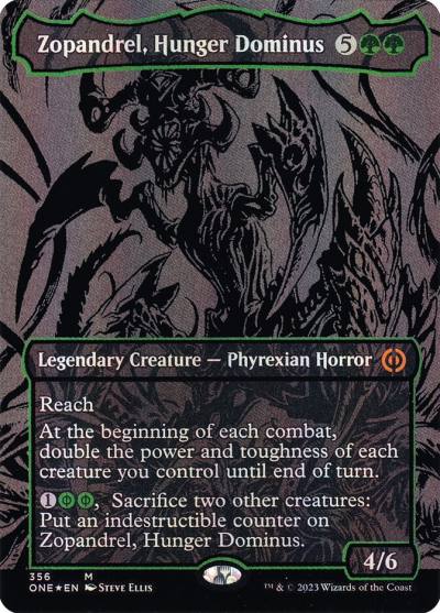 Zopandrel, Hunger Dominus ONE-356 Phyrexia: All Will Be One Magic card