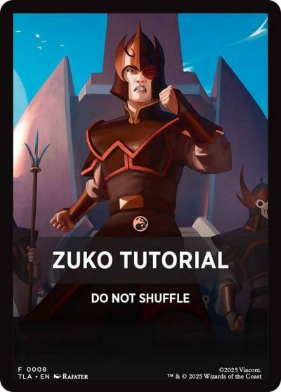 Zuko Tutorial FTLA-8 Avatar: The Last Airbender Front Cards Magic card