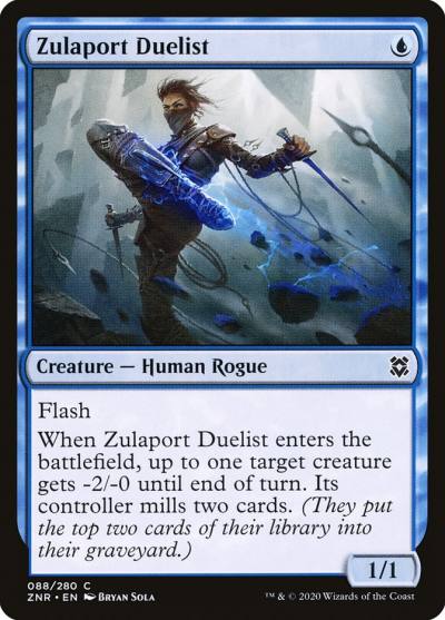 Zulaport Duelist 88 Zendikar Rising Magic card
