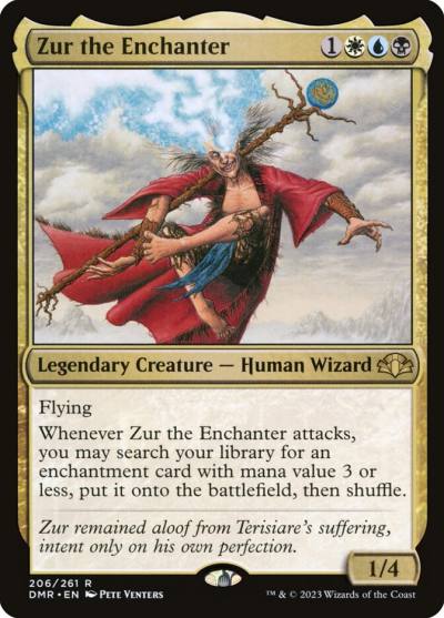 Zur the Enchanter DMR-206 Dominaria Remastered Magic card