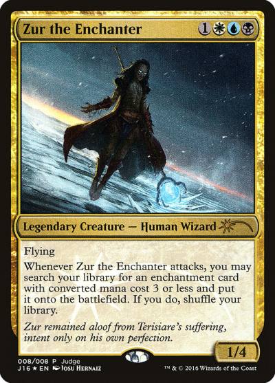 Zur the Enchanter J16-8 Judge Gift Cards 2016 Magic card