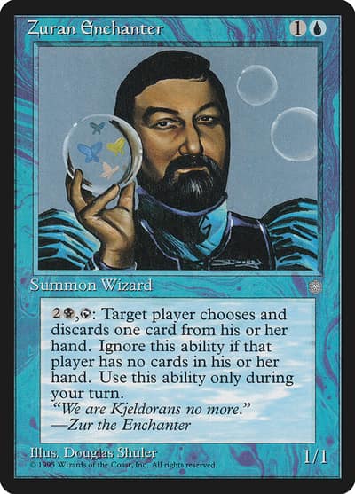 Zuran Enchanter 111 Ice Age Magic card