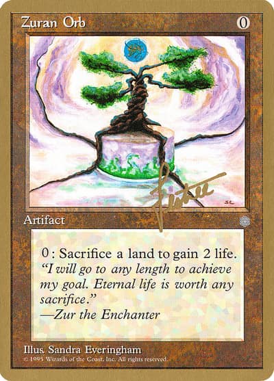 Zuran Orb PTC-BL350 Pro Tour Collector Set Magic card