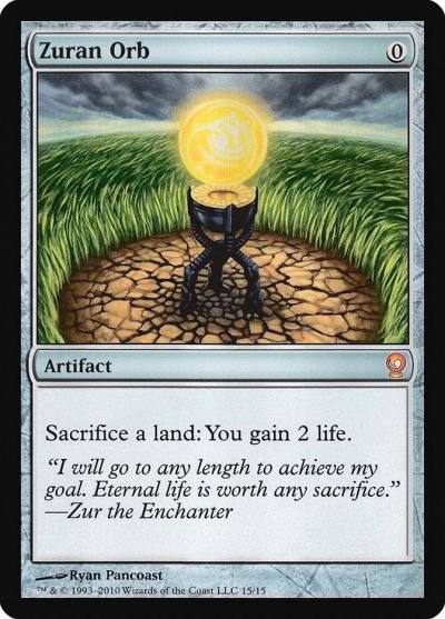 Zuran Orb V10-15 From the Vault: Relics Magic card