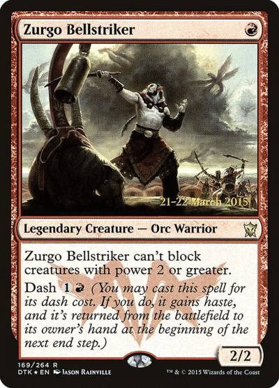 Zurgo Bellstriker PDTK-169S Dragons of Tarkir Promos Magic card